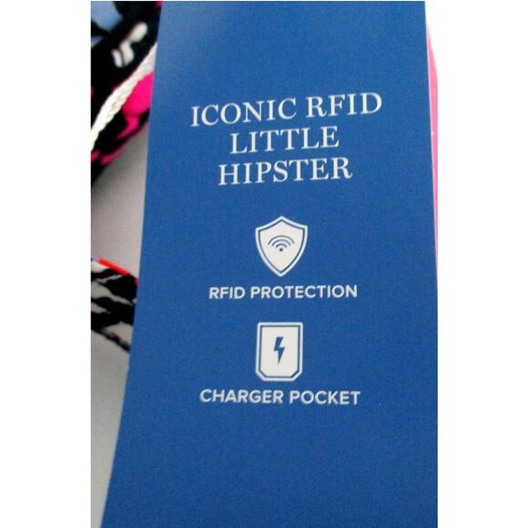 Vera Bradley Butterfly Flutter Blue Hipster Shoulder Bag Purse NWT. - Picture 11 of 11